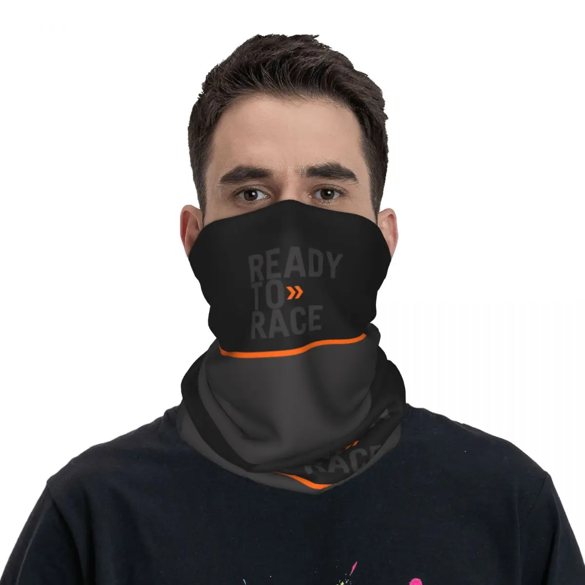 Motor Ready To Race Enduro Cross Bandana Neck Gaiter Printed Balaclavas Mask Scarf Headband Hiking Unisex Adult All Season