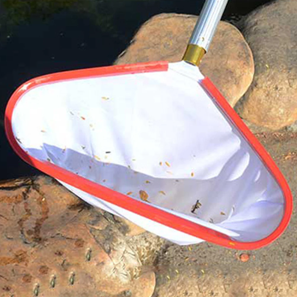 Filet d'atterrissage de piscine Filet de piscine à mailles fines avec poignée en aluminium Filet d'écumoire de feuilles de piscine Filet de piscine professionnel pour débris de feuilles
