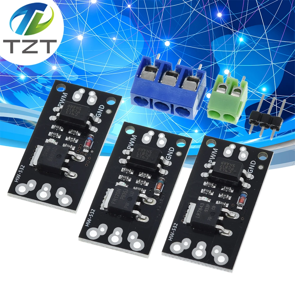 FR120N LR7843 AOD4184 D4184 Isolated MOSFET MOS Tube FET Module Replacement Relay 100V 9.4A 30V 161A 40V 50A Board