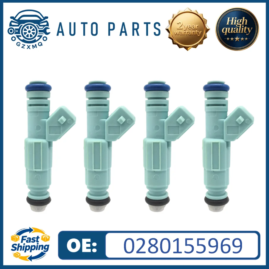 4/6pcs 0280155969 Fuel Injectors For BMW E36 316 318i#F87E-E1B