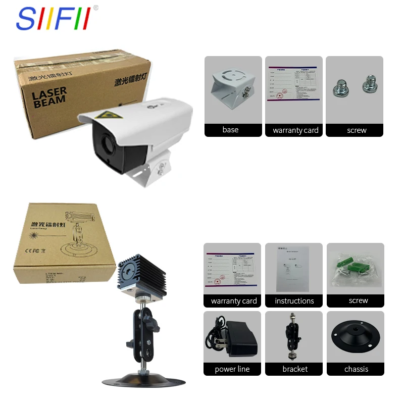 Single Beam Green Laser Light for Highway Road Airport Farm Bird Repellent view 5