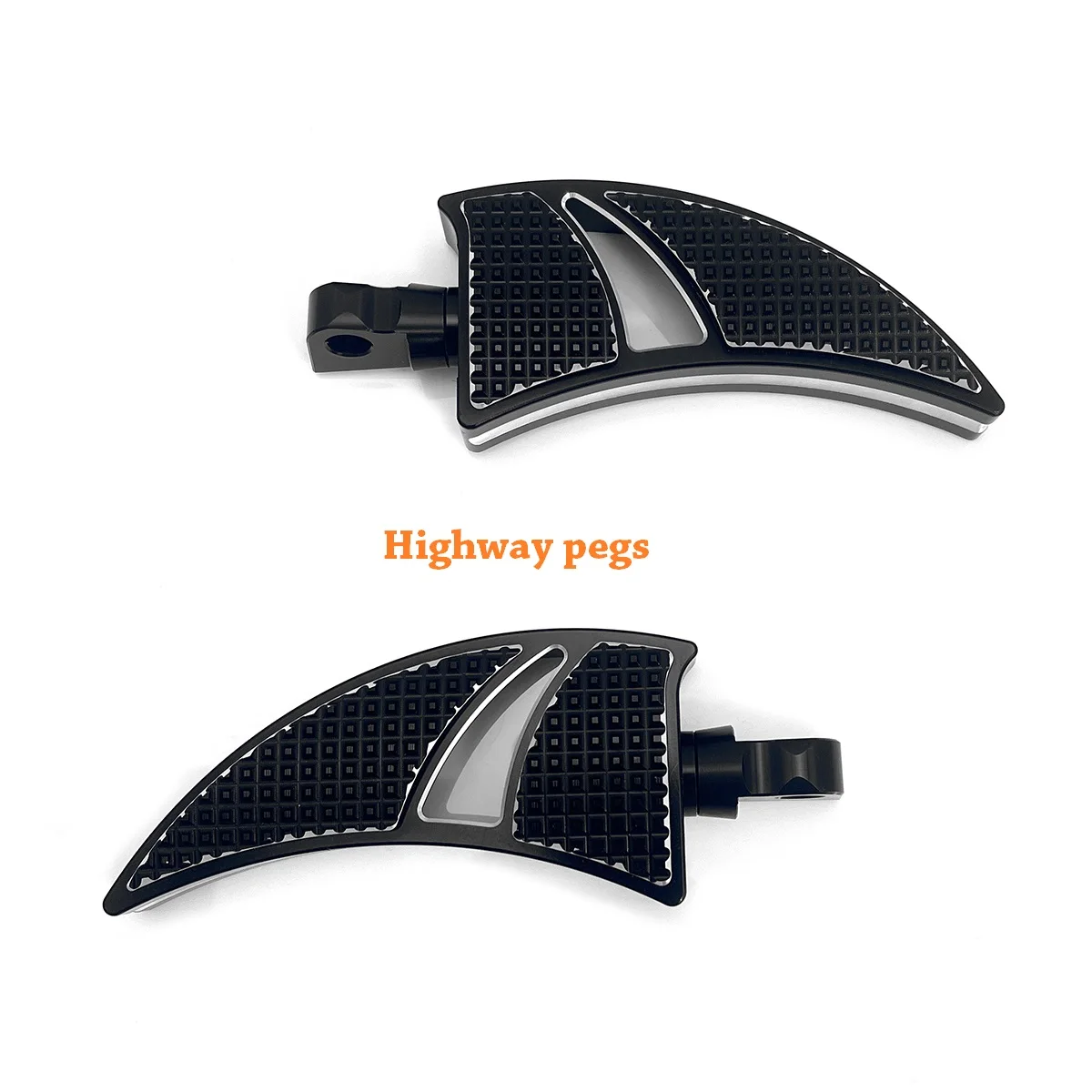 

Motorcycle Universal Highway Foot Peg Footrests For Harley Street Road Glide Road King Electra glide softail sportster