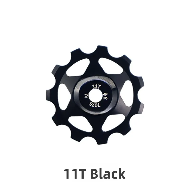 Tension Pulley Derailleur Pulley Fits 4mm 5mm 6mm Axles Multi-tooth Pattern Smooth Rotation Multi-tooth Design Pulley