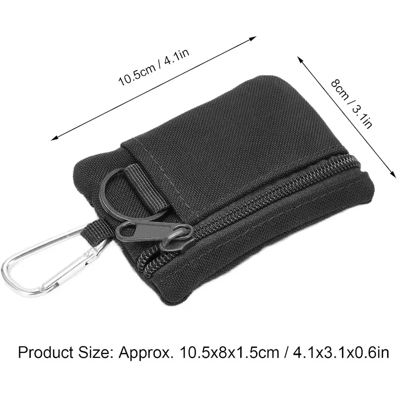 For Mobile Phone Pouch Belt Waist Bag Gear Bag Tactical Bag Outdoor Pouch Wallet Zipper Military Waist Fanny Pack