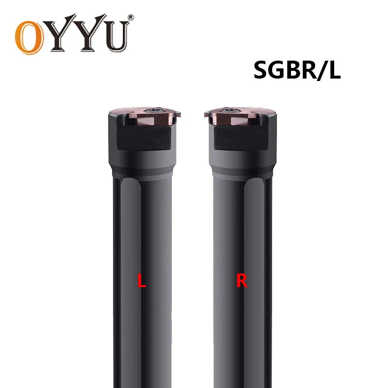 OYYU S16Q-SGBR16 S20R-SGBR16 S25S-SGBR16 S16Q-SGBL16 S25S-SGBL16 SGBR 16mm 20mm CNC Turning Tool Holder Carbide Inserts Cutter