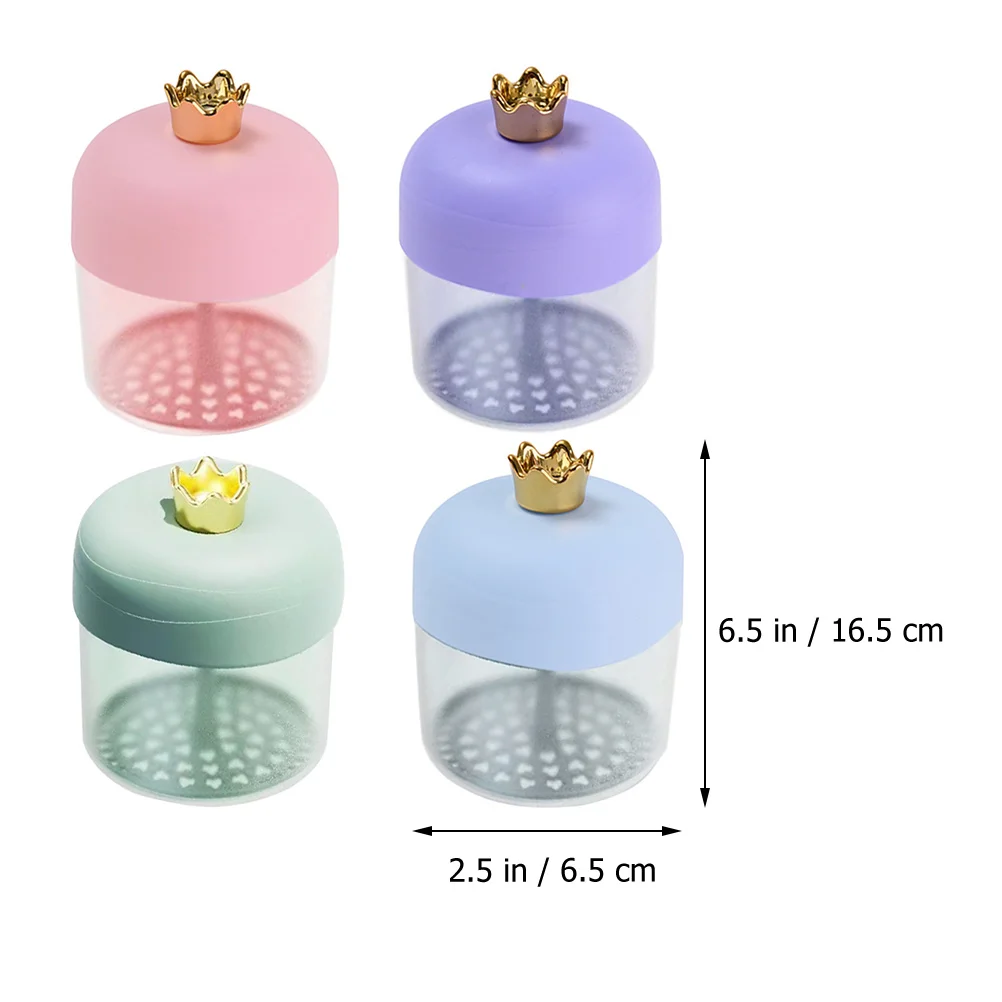 

4 Pcs Bubbler Facial Cleanser Skin Abs Mousse Foamer Face Wash Travel Foaming