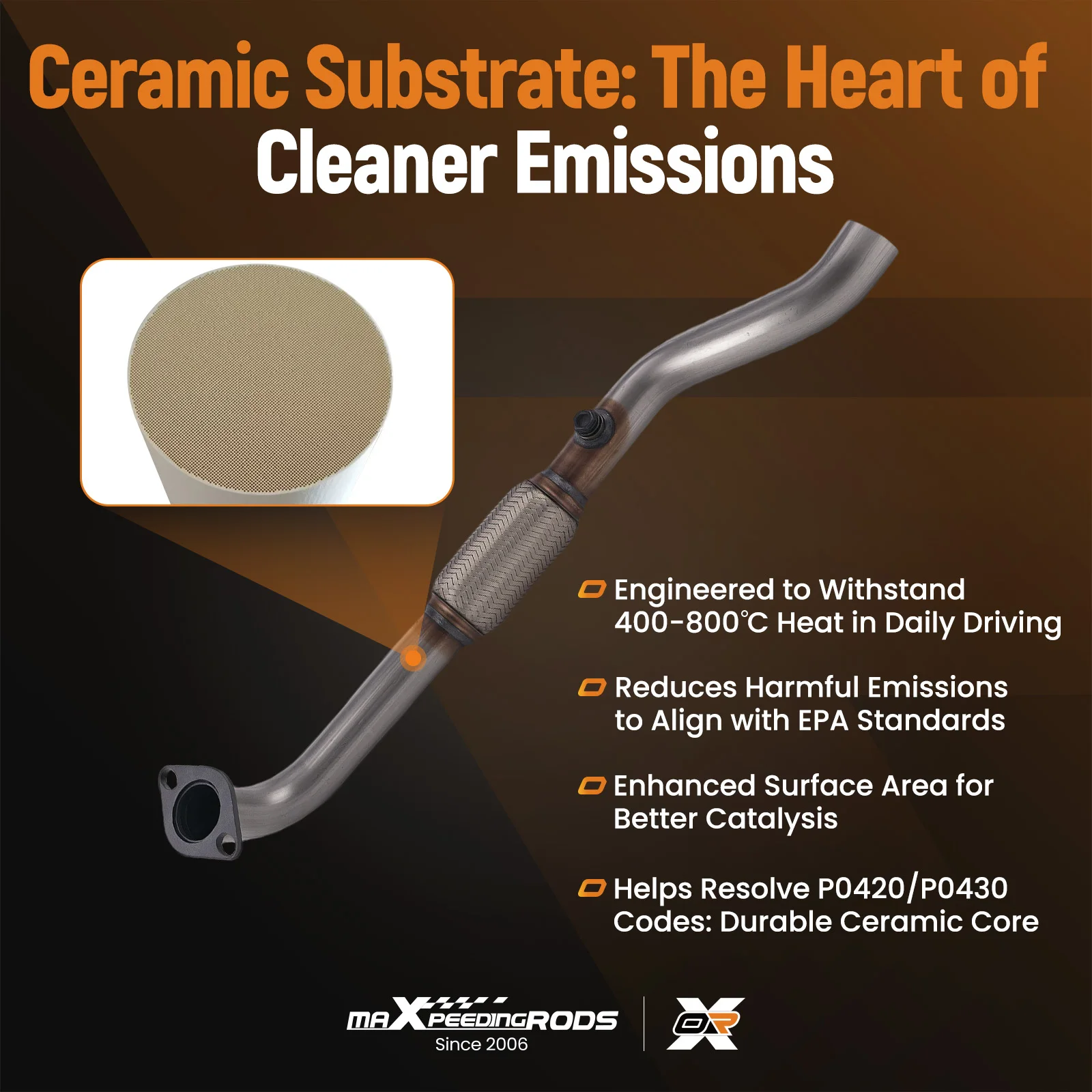 Katalysatorsystem für Hyundai Elantra 2.0L 2004–2006 EPA Direct Fit