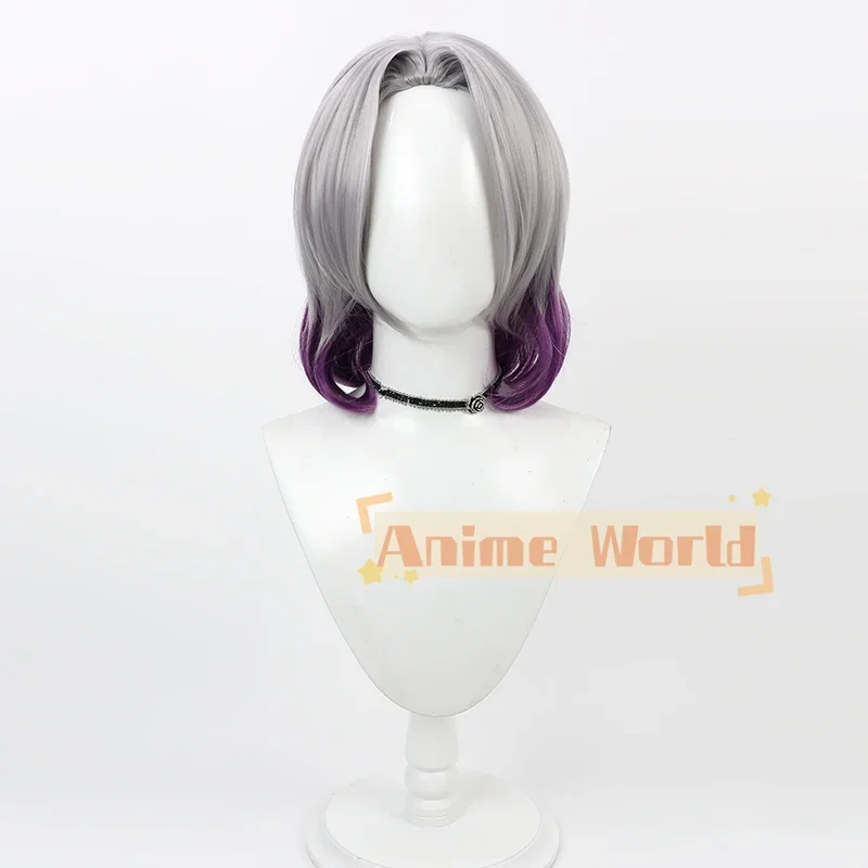 Anime Mashle: Magic and Muscles Abel Walker Cosplay Wig Short Synthetic Hair Heat Resistant Halloween Carnival Role