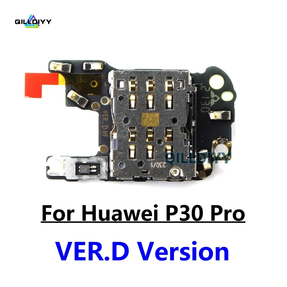 For Huawei P30 Pro P30pro Microphone Sim Card Tray Holder Board