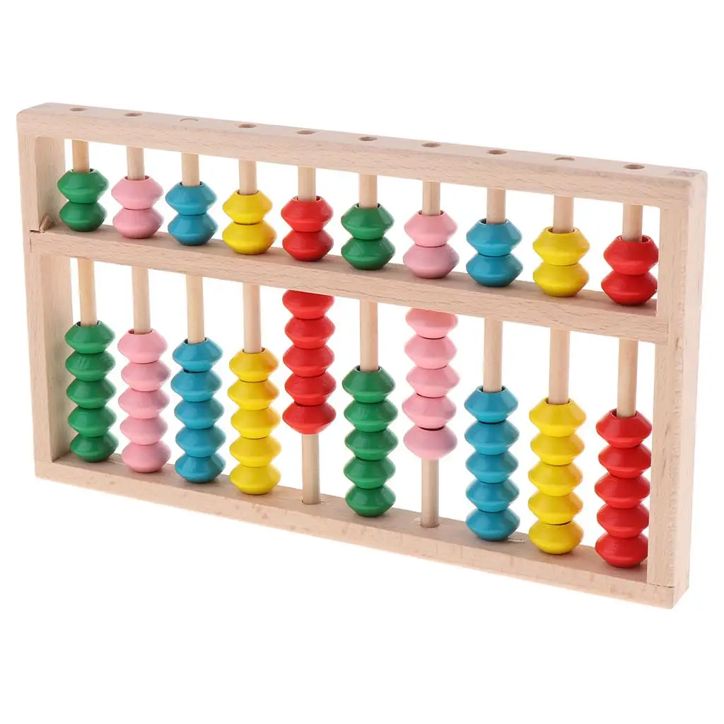 Wooden Children Counting Abacus Mathematical Educational Toy