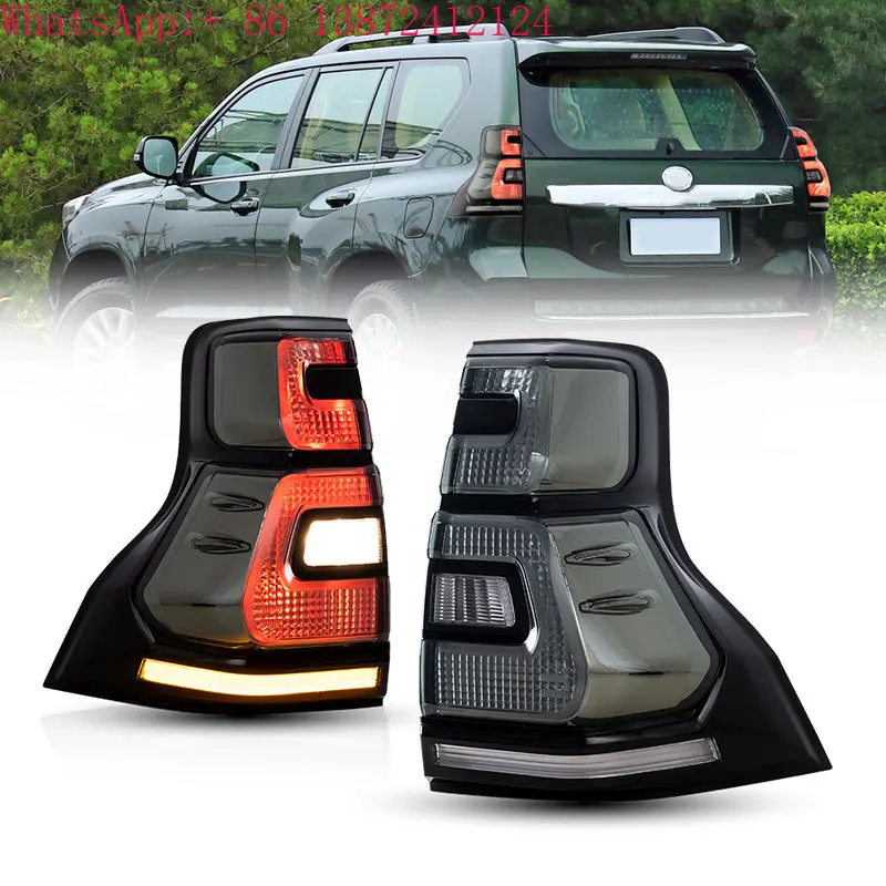 

VLAND Factory Tail Light Prado FJ150 LED Taillights 2011-2018 Rear Lights Tail Lamp Dynamic for Toyota Land Cruiser Prado Lamps