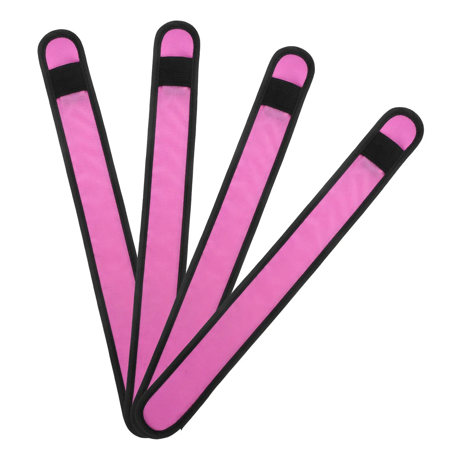 

4 шт. светодиодных светоотражающих ремней для лошадей, регулируемые светоотражающие повязки для ног, высоковидимые для ночной езды, снаряжение для конного спорта