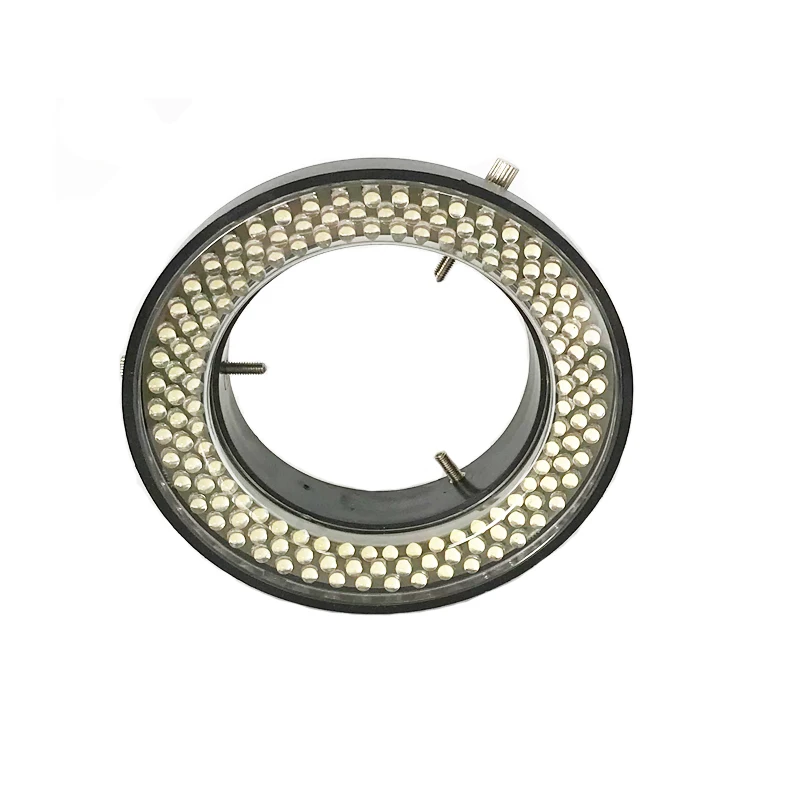 144 LED Illuminators Microscope Ring Light With Adapter For Stereo Magnifier Industrial Phone PCB Repair