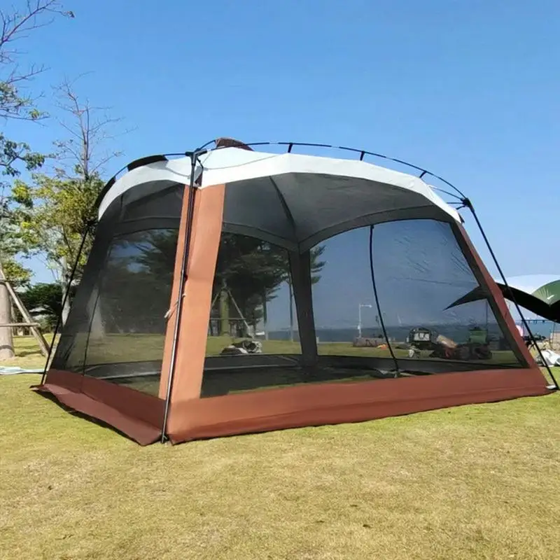 Camping Mosquito Net Tents Sunscreen Mesh Tent Anti-mosquito mesh awning pergola Portable Canopy for camping accessories