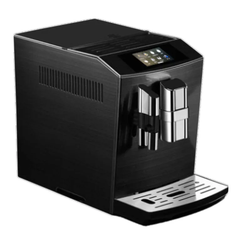 One Touch Black&silver Comercial Full Automatic Coffee Machine