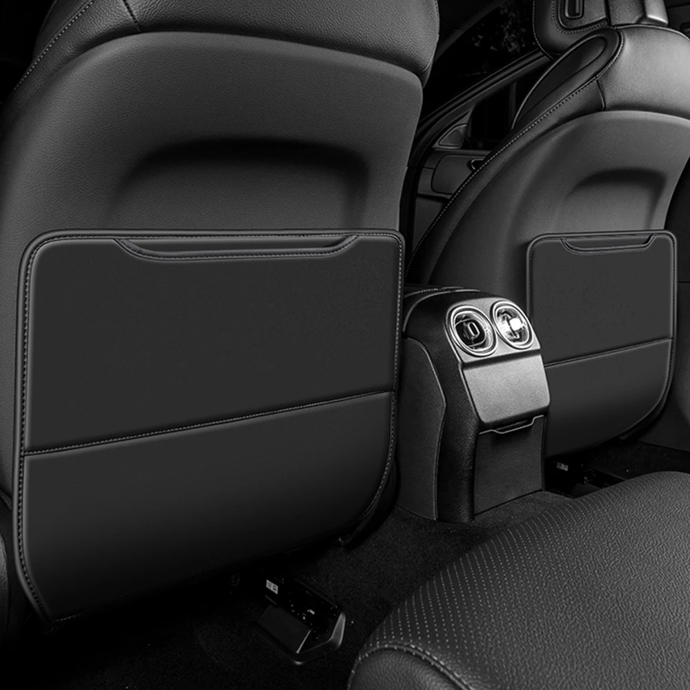 

Подходит для Volvo EX30, противоударная накладка на автомобильное сиденье, спинка заднего сиденья, защитная накладка для детей, кожаная декоративная противоизносная накладка