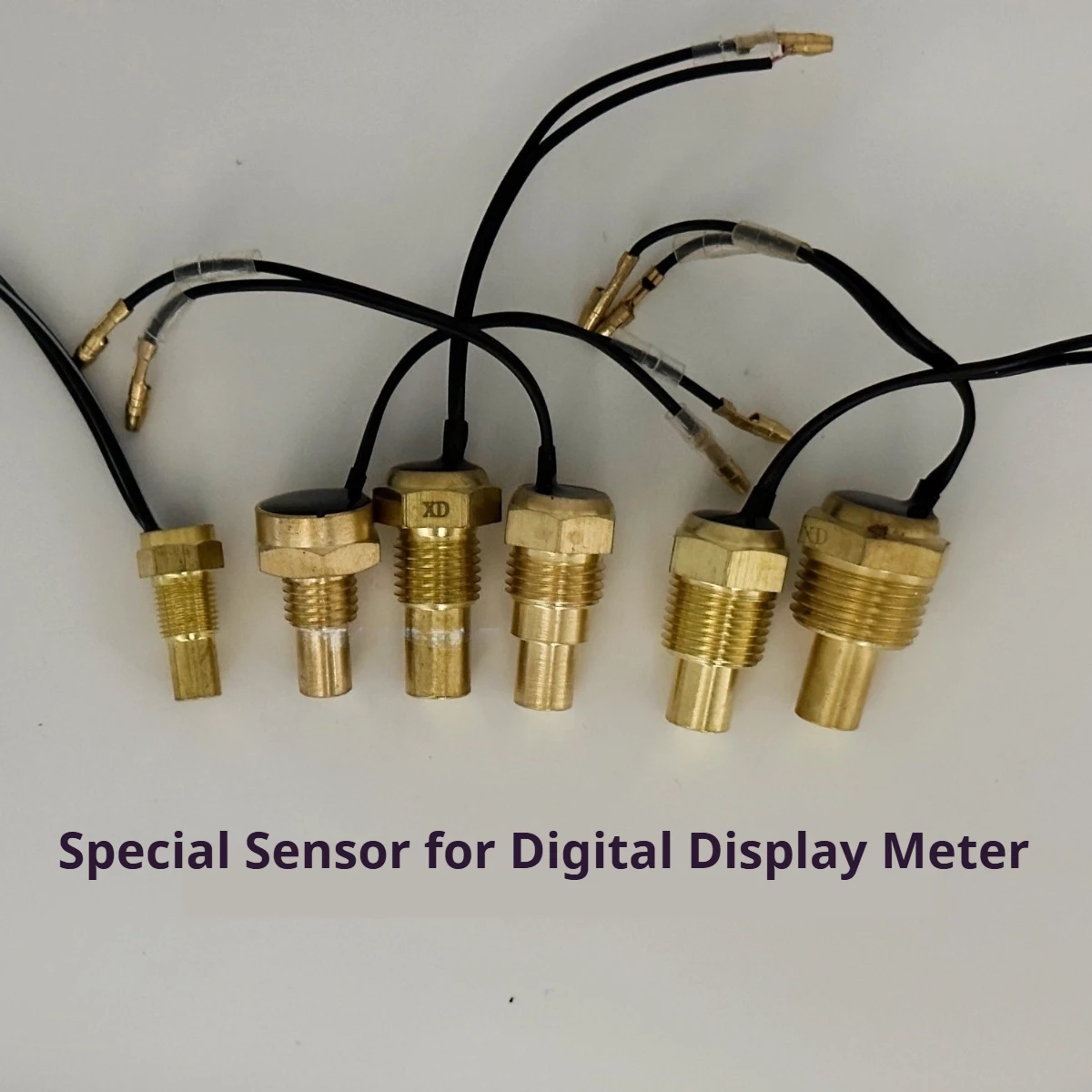 Special sensor for 12V24V car truck digital water temperature sensor head plug modification digital water temperature meter