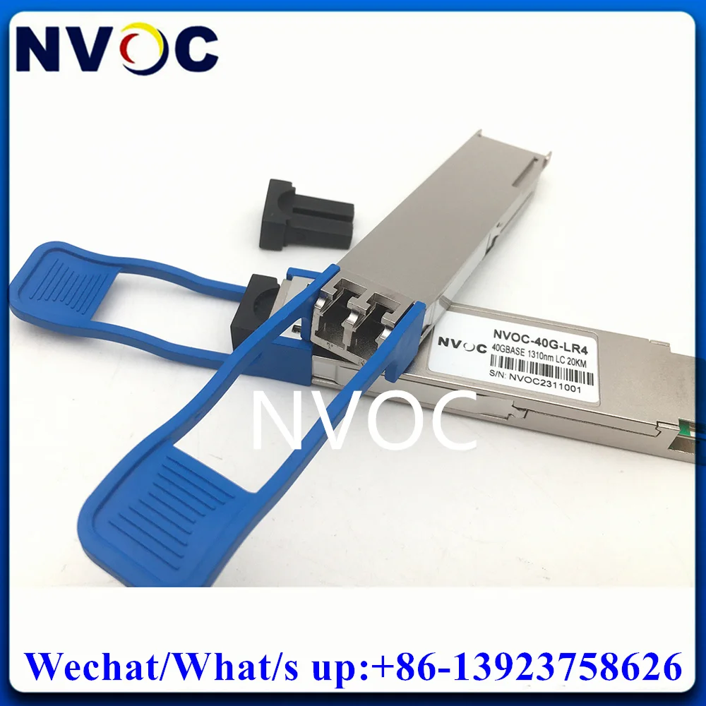 2 قطعة 40Gbps 1310nm 20 كجم LC موصل وضع واحد الألياف البصرية وحدة QSFP + LR4 DDM وظيفة SMF التبديل جهاز الإرسال والاستقبال البصرية #5