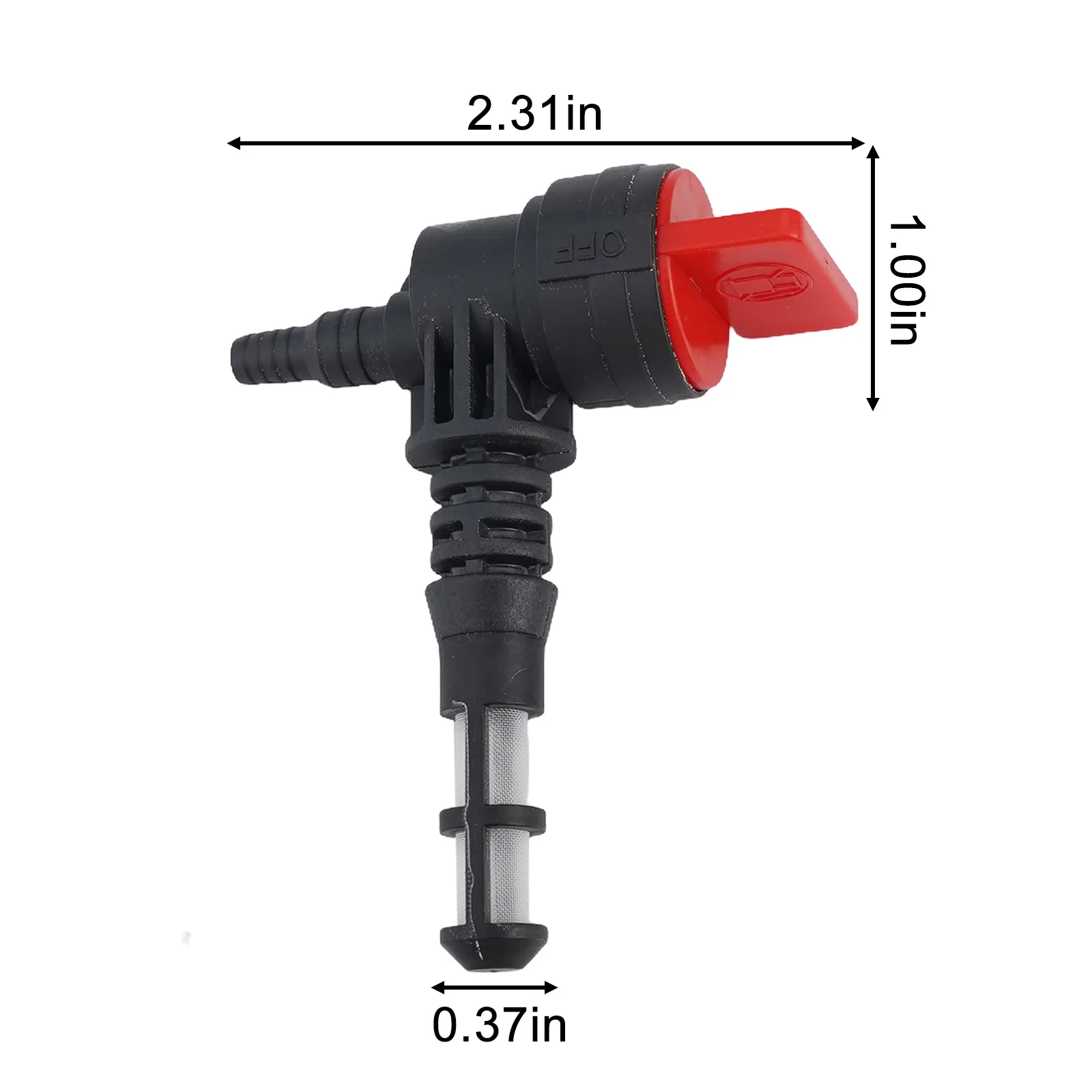 Fuel Shut Off Valve Kit For 80270GS 192980GS Engine Lawn Mower Parts With Grommet Fuel Line Fuel Filters Clamps