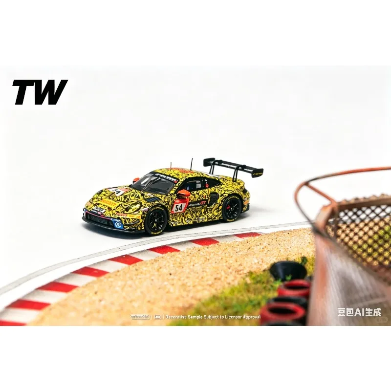 north-exhibition-exclusive-tw1-64-collection-of-911-gt3r-racing-cars-for-toy-collectors'-display-items-for-boys