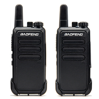 2pcs Baofeng BF-R5 Mini Walkie Talkie USB Fast Charger BF-C9 Ham CB Portable Radio Set BFR5 walkie-talkie two way radio