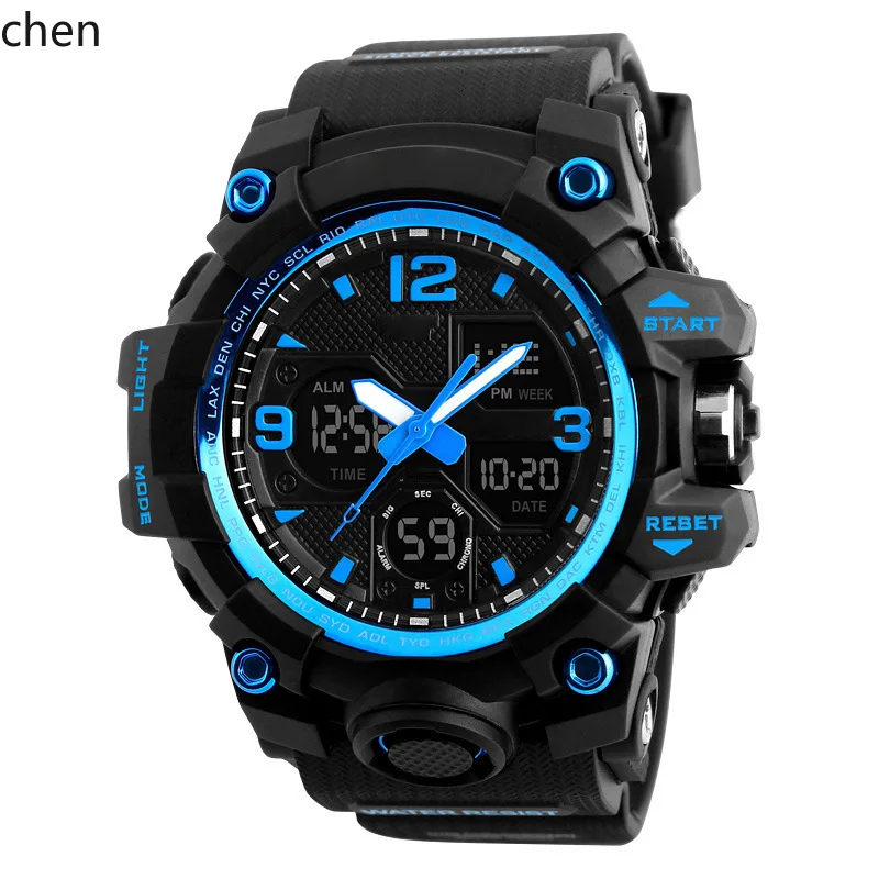 

HXL Watch Electronic Watch Mechanical Trend Multifunctional Outdoor Sports Watch Waterproof
