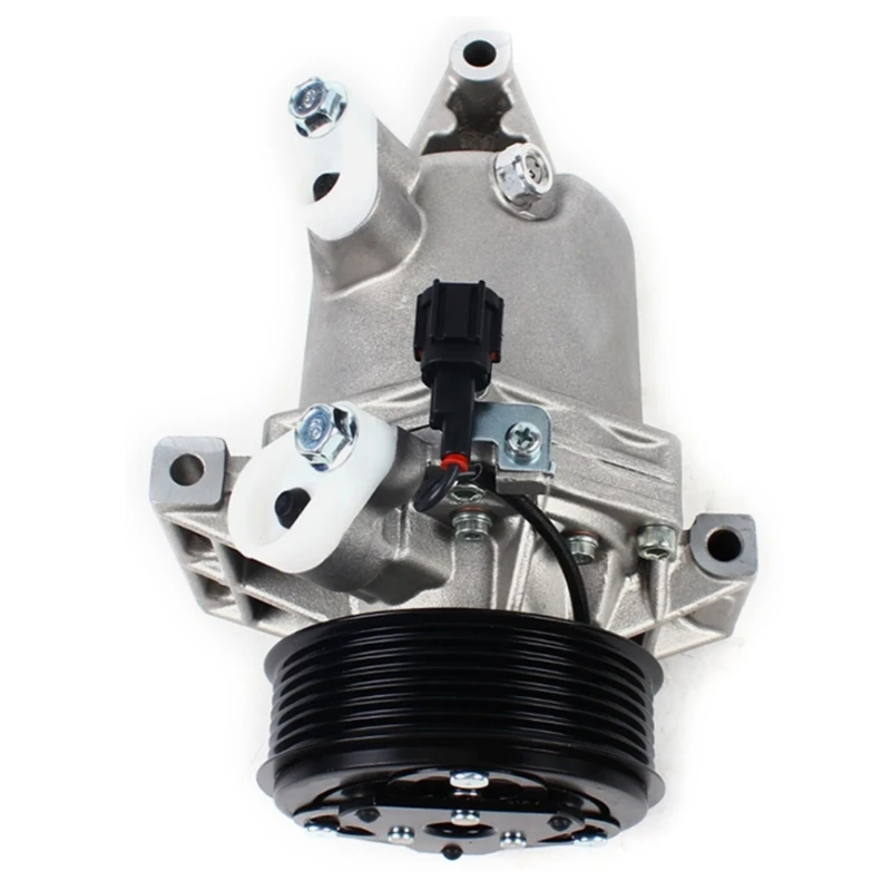 CO29099C Car Air Conditioning Compressor Assembly With Pulley and Wiring Port for Vehicle Cooling Replacement, Metal X37F