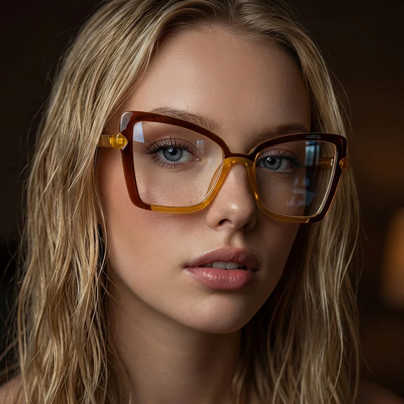 Butterfly Shape Glasses for Women European American Stylish Decorative Glasses Blue Light Blocking Computer Eyeglass