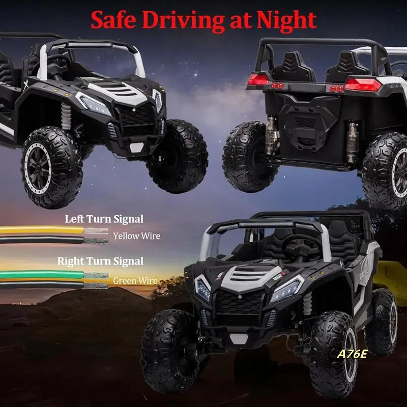 ATV UTV Turn Signal Kit Universal Street Legal Kit Forpolaris RZR PRO XP / XP 1000 / XP 4 1000 Forarctic Cat Prowler