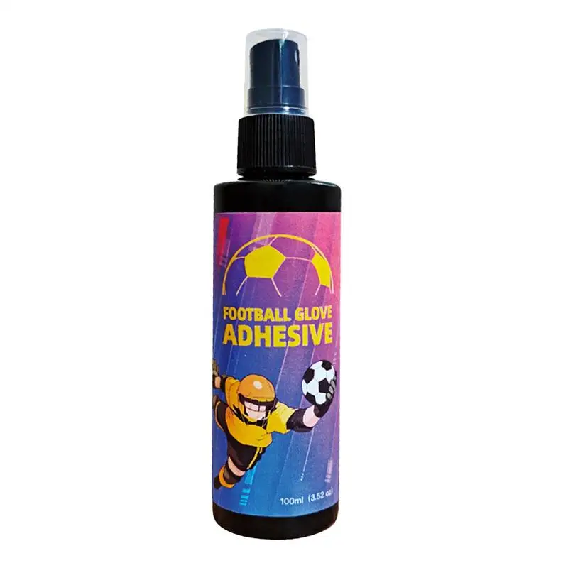 Luva de futebol tackifier spray agente de limpeza goleiro luva aperto antiderrapante spray manutenção suprimentos para movimento de couro