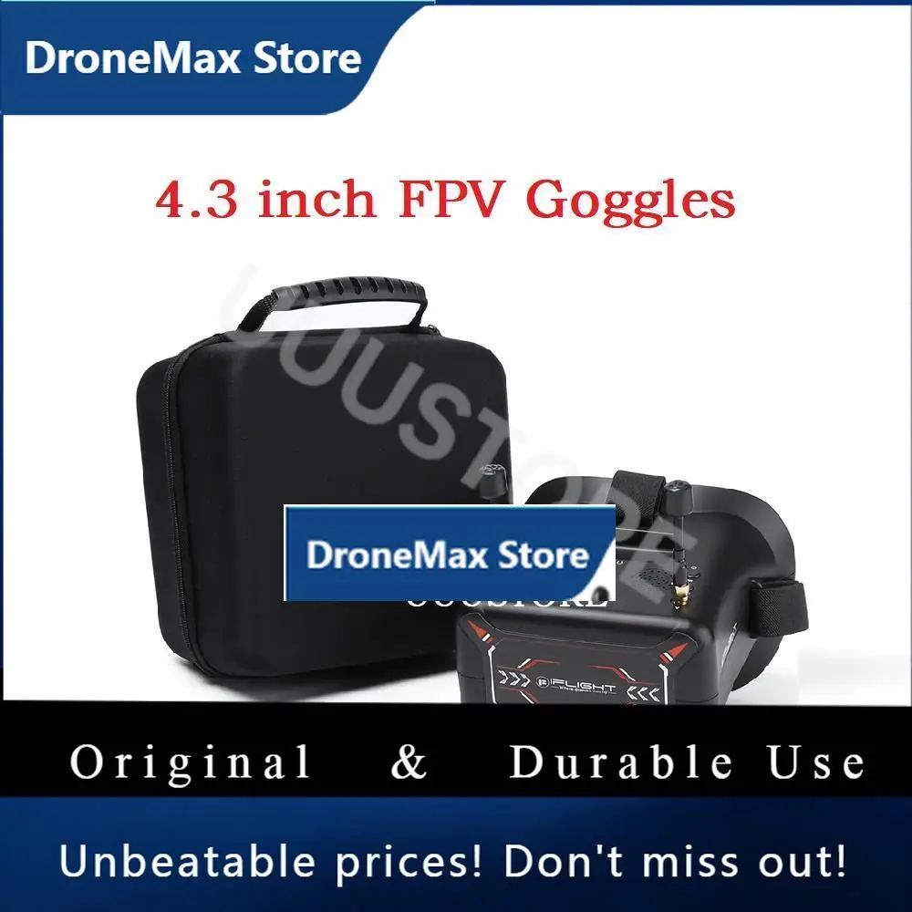 DroMaiFlight 4.3inch FPV Goggles 40CH 5.8GHz With DVR Function Built-in 3.7V/2000mAh Battery For FPV Part