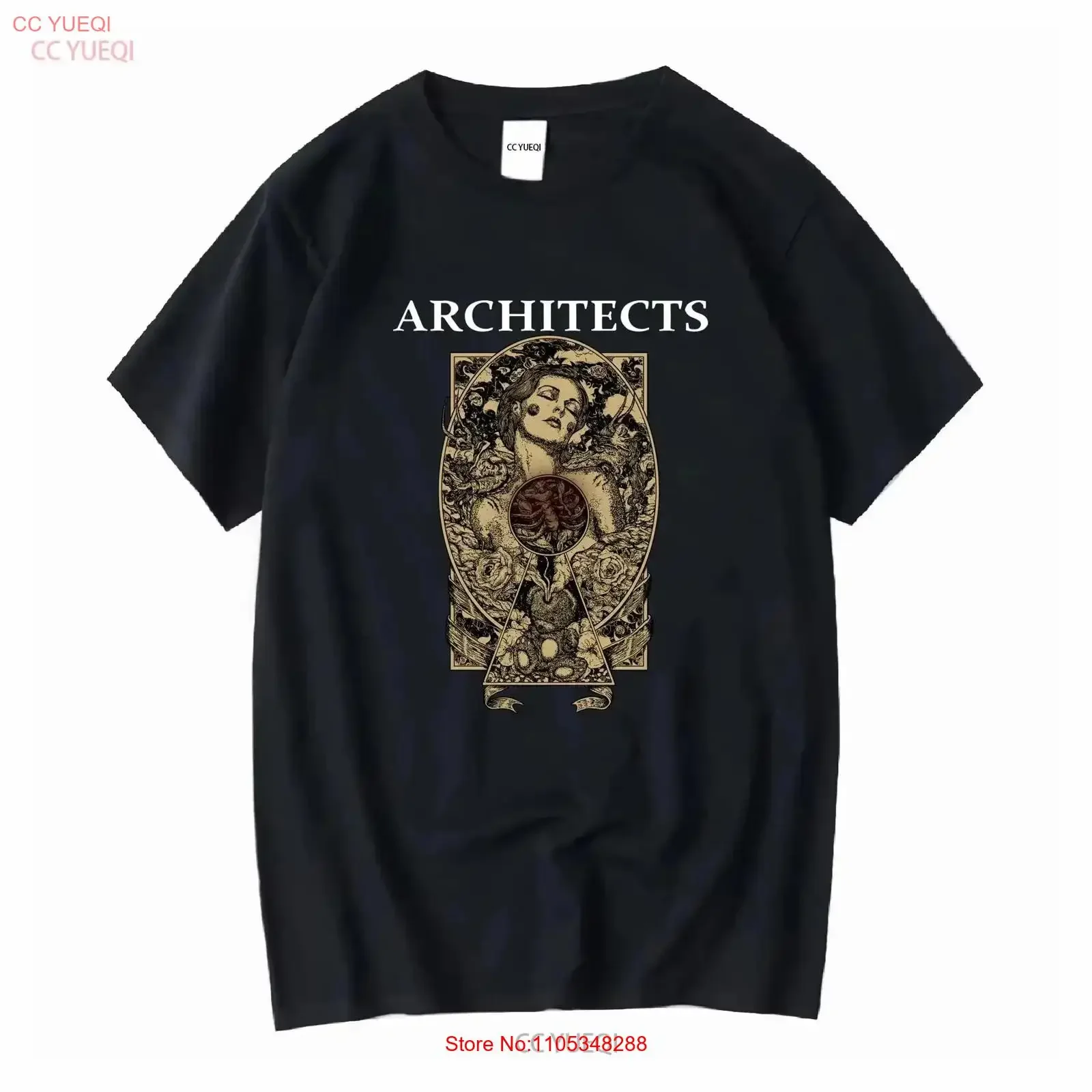 Vtg Architects British Metalcore Band Baumwoll-T-Shirt in voller Größe J900 Vintage Washed Soft Herrenmode Designerkleidung Vintage