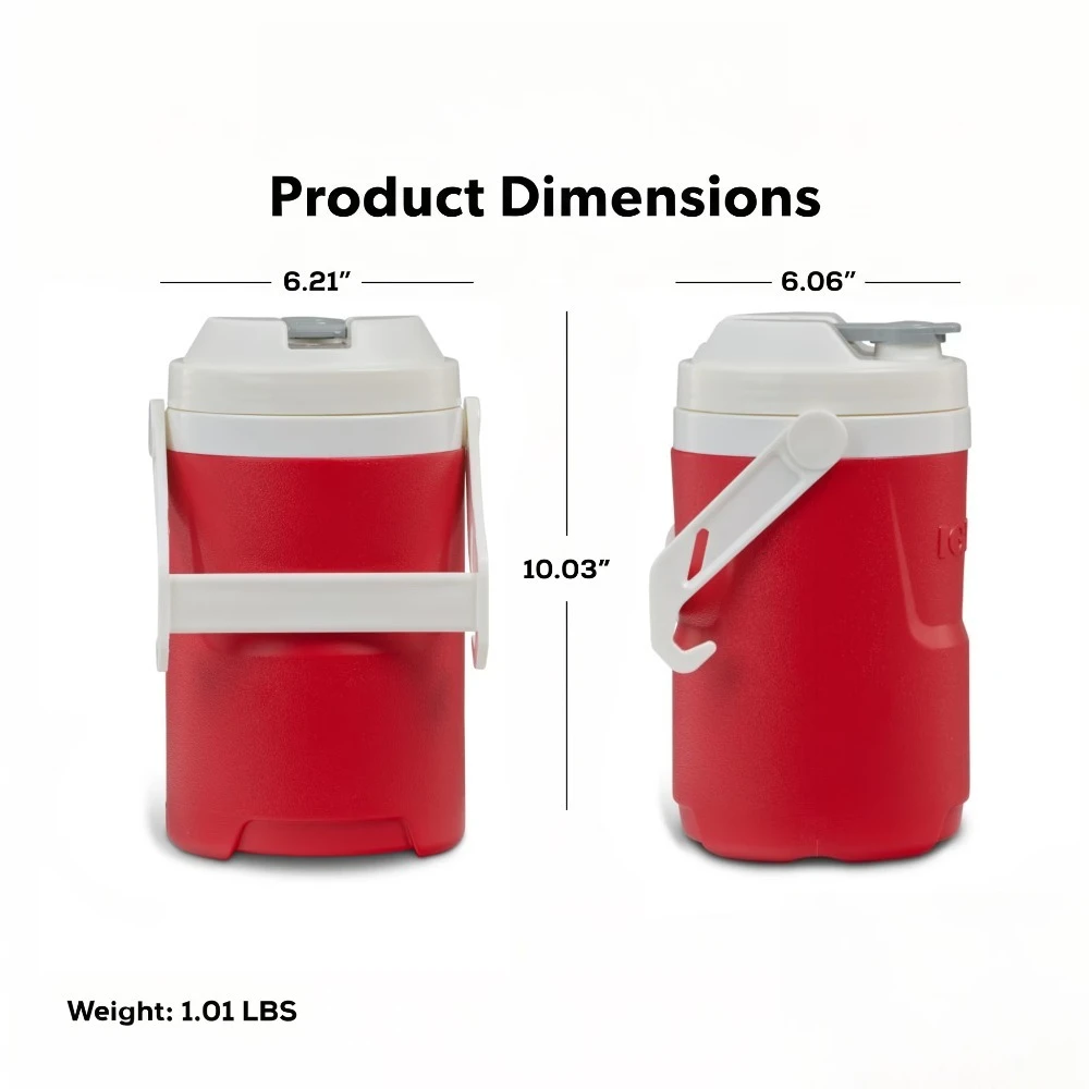 스포츠 물병 1.2갤런 손잡이가 있는 주전자 대용량 재 - Outdoor Camping Water Jug 리뷰 및 가격