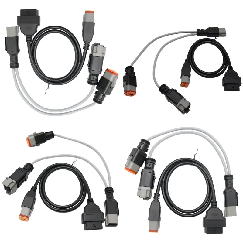 ECU Diagnostics Wiring Bundle Multi-Interface Test Cable Heavy Equipment Fault Diagnosis
