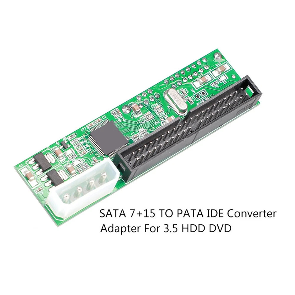 PATA-SATA 어댑터 카드, IDE-SATA 카드, SATA-PATA 40 핀, 지지대 대형 하드 드라이브