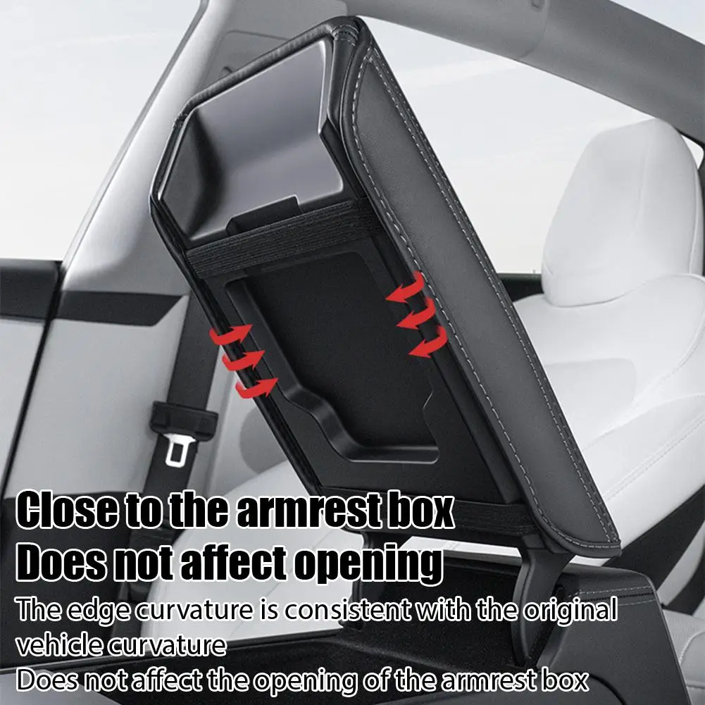 Für Tesla Model YL 6-Sitzer Y Juniper Armlehnenbox Schutzabdeckung Mittelkonsole Kratzschutz 2026 Auto-Innenausstattung Zubehör – Detail 14