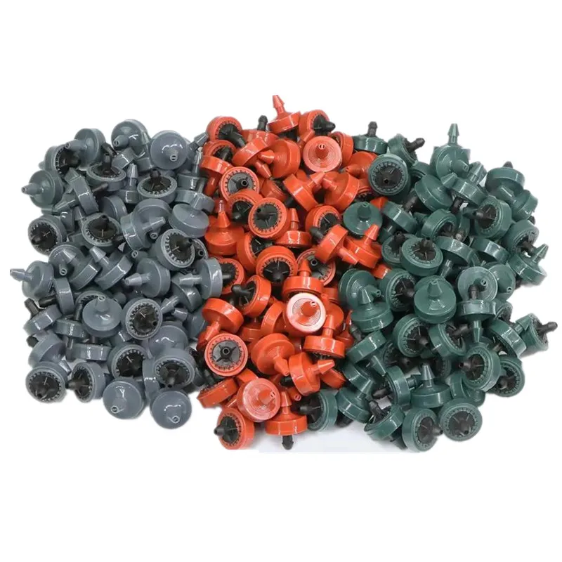 100 PIÈCES Goutteur Compensateur Automatique de Pression 2L 4L 8L à Débit Stable pour Jardin, Émetteur Durable, Régulateur d'Arrosage