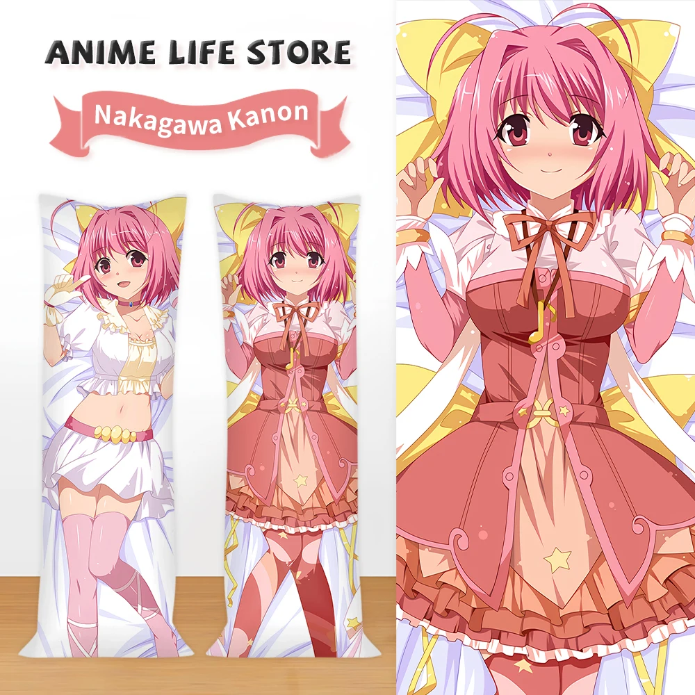 

The World God Only Knows Nakagawa Kanon Otaku Anime Dakimakura Hugging Body Pillowcase 2 Sided Printed Bedding Pillows Decor