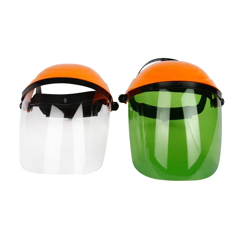 Anti-Shock Protective Full Face Mask Welding Helmet Anti-UV Clear Safety Anti Splash Shield Visor Workplace Protection Supplies