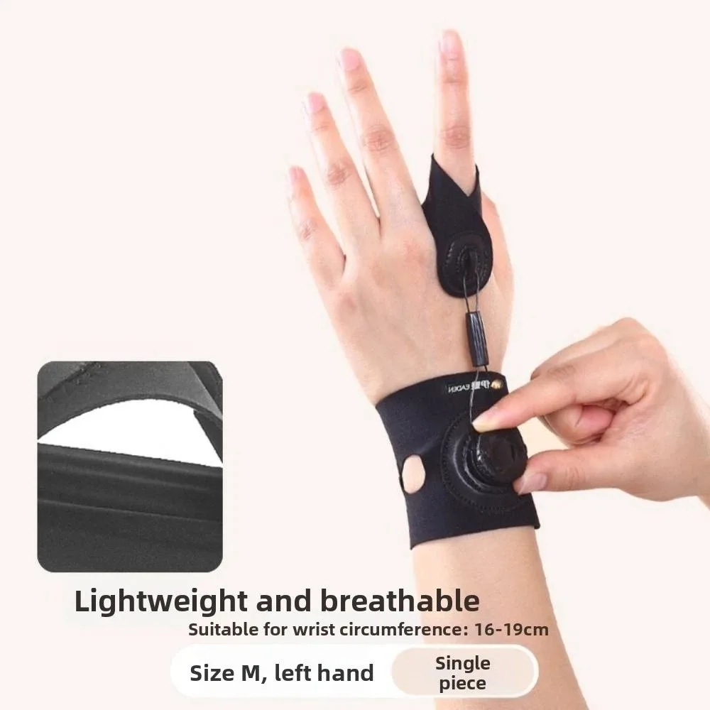 

Knob Adjustment Finger Corrector Breathable Support Finger Trainer Splint Universal Traction Thumb Tenosynovium Fixator