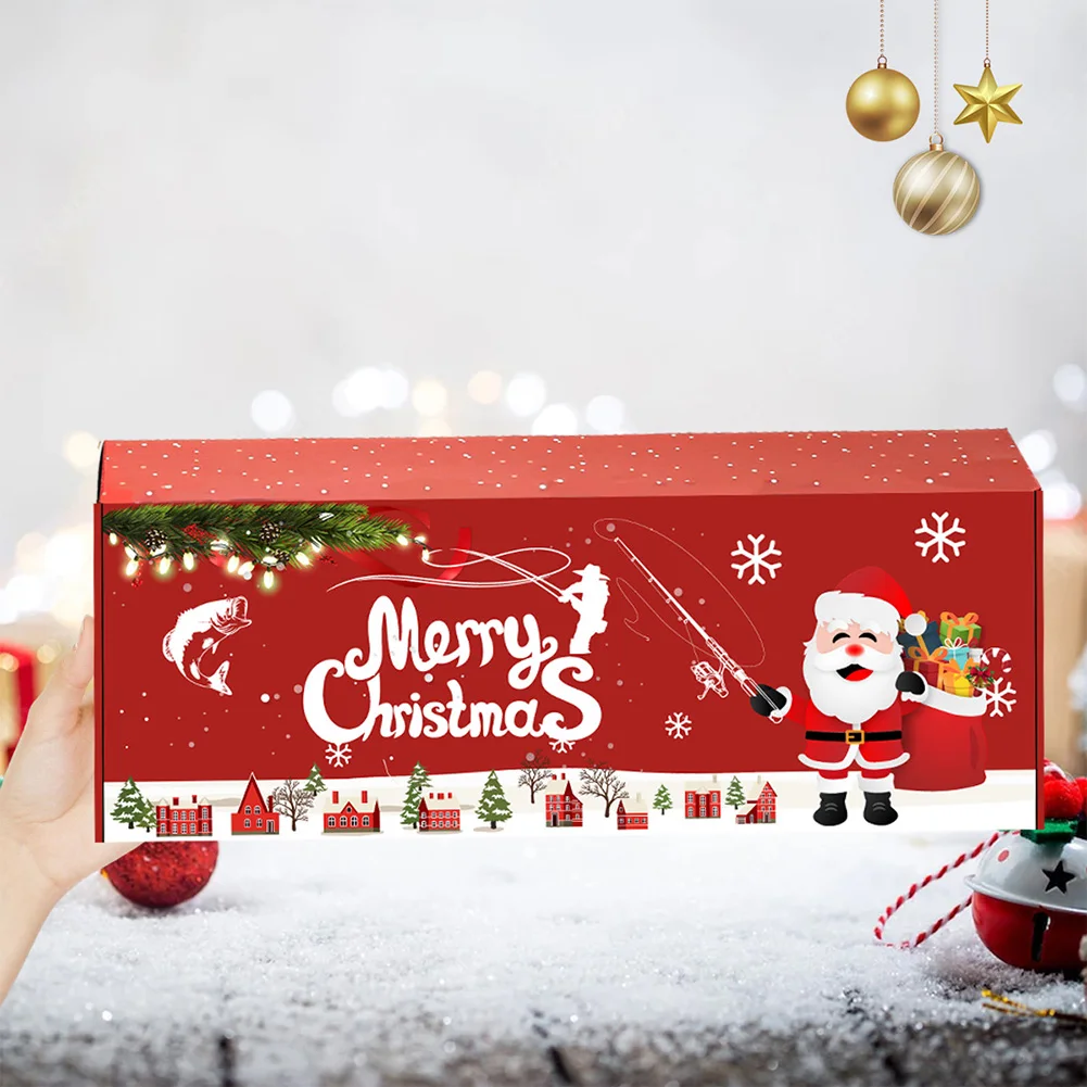 

Набор удочек, полный набор, портативная телескопическая удочка и катушка, комбинированные искусственные приманки, крючки, рождественские подарки для рыбалки для мужчин