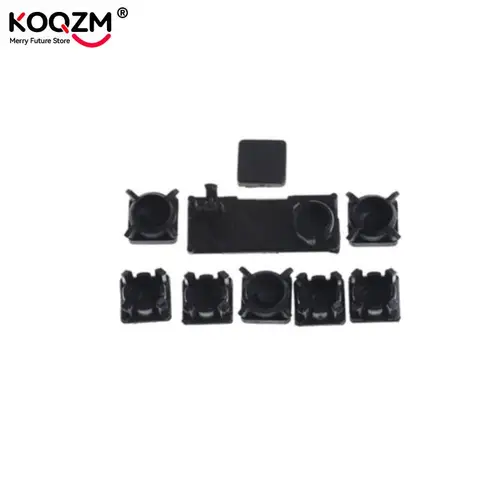 Imagen 2 del producto 9 unids/set pies de goma y botón de plástico tapa de tornillo juego de repuesto para PS3 Slim 2000 3000 para controlador Sony Playstation 3