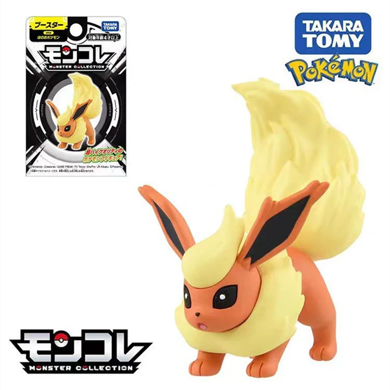 TOMY Pokemon Umbreon model Eevee family game collection figure children's toys for boyfriend kawaii gift animation peripherals