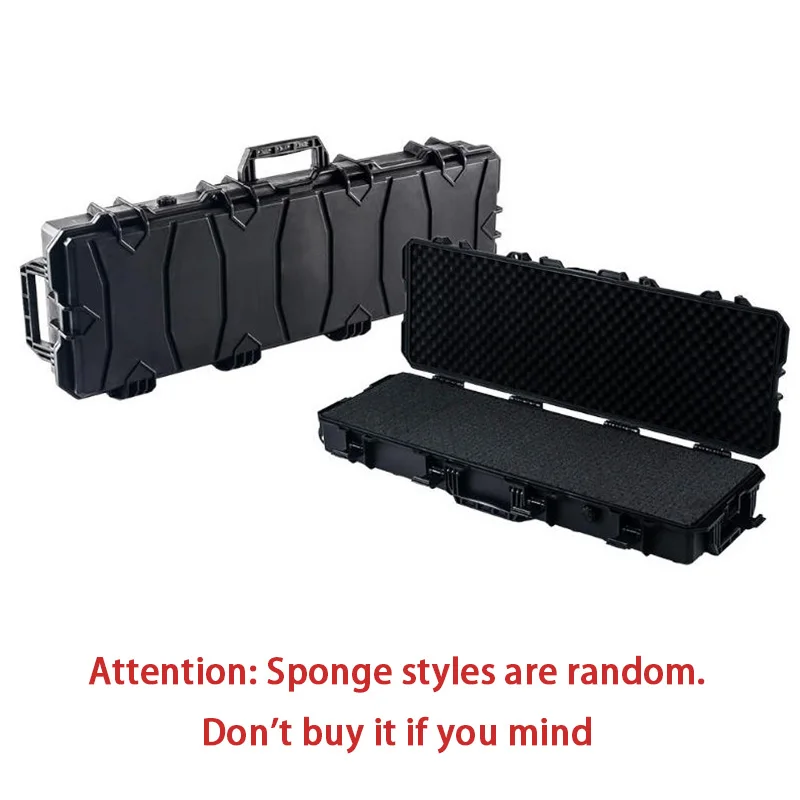 Waterproof Tool Case Wheeled Stackable Tools Storage Boxes Large Tough Build Handheld Toolbox with Sponge Equipment Safety Box