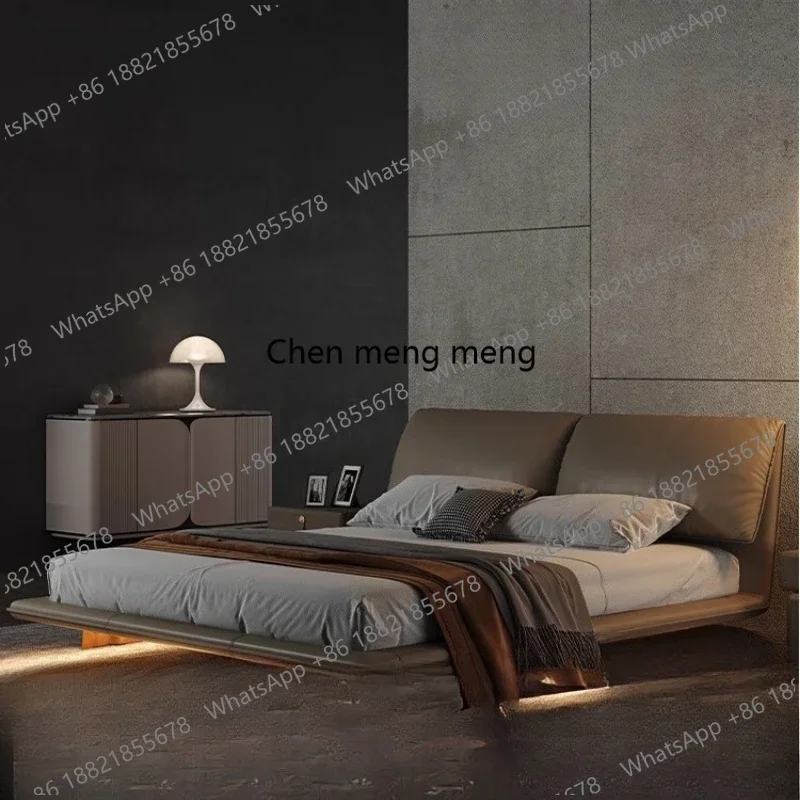 

Wooden Floating Massage Bed Space Saving Sleeping Human Dog Massage Bed Double Modern Massage Camas De Casal Home Furniture