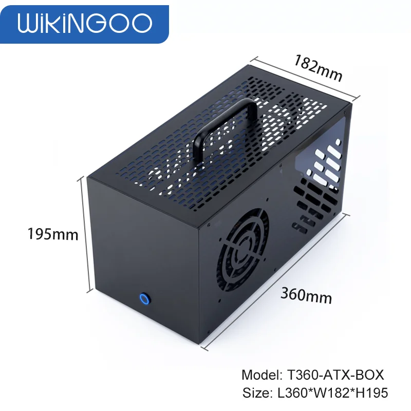 노트북 썬더볼트 3/4 EGPU 독 케이스, DIY 키트용 그래픽 카드 지원, 4090/7900xt