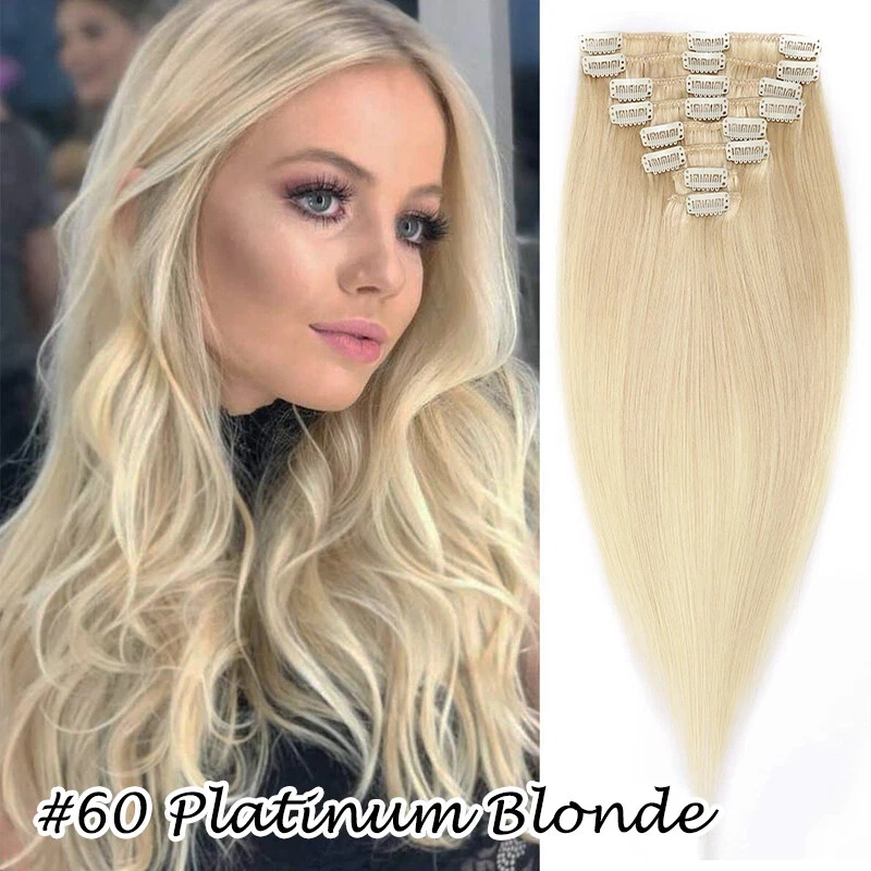 100-人毛ヘアウィッグ-7ピース-24インチ-ストレート-クリップインエクステンション-p27-613-パーティーヘアボリューム卸売