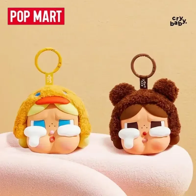 

POPMART CRYBABY Crying Again Series сумка для наушников оригинальные игрушки куклы милые экшн-фигурки аниме настольные украшения коллекция подарок