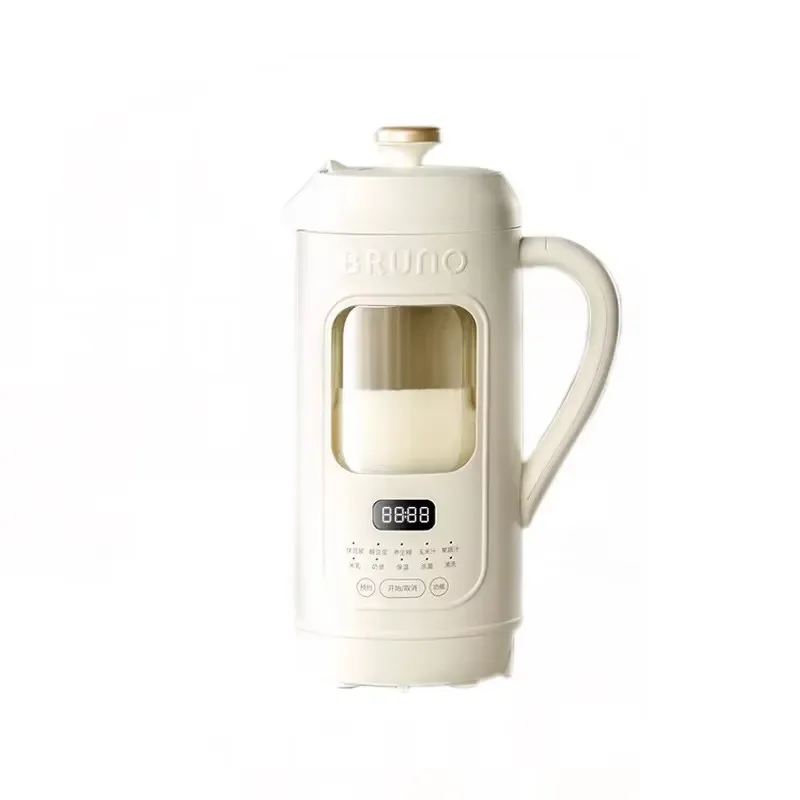 BRUNO soybean milk machine, fully automatic touch control, self-cleaning, household, visualization, small integrated heating,