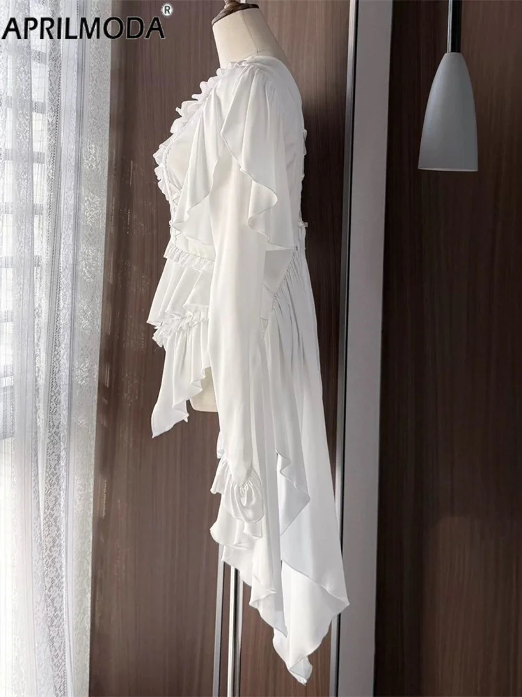 Camicia Steampunk giapponese vittoriana vintage Lolita Trailing Donna Camicette autunnali gotiche bianche nere Top retrò casual estetico